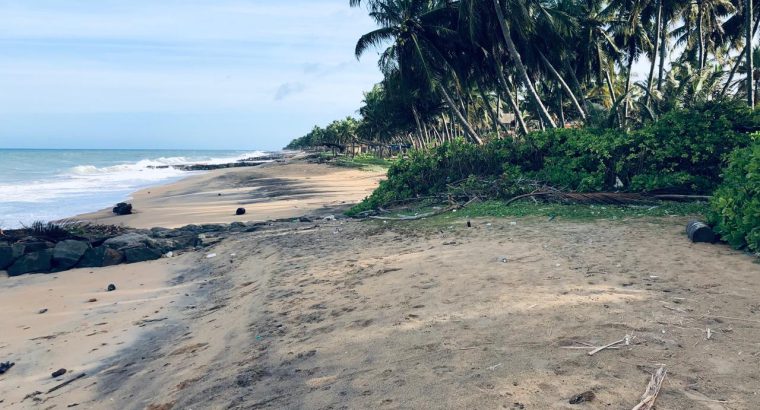 27 perch Beach Front Land for Sale in Marawila